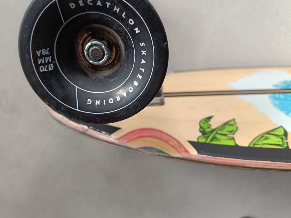 Deskorolka longboard oxelo fish 500