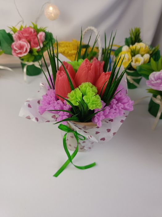 Букети з мила, ароматні  букети