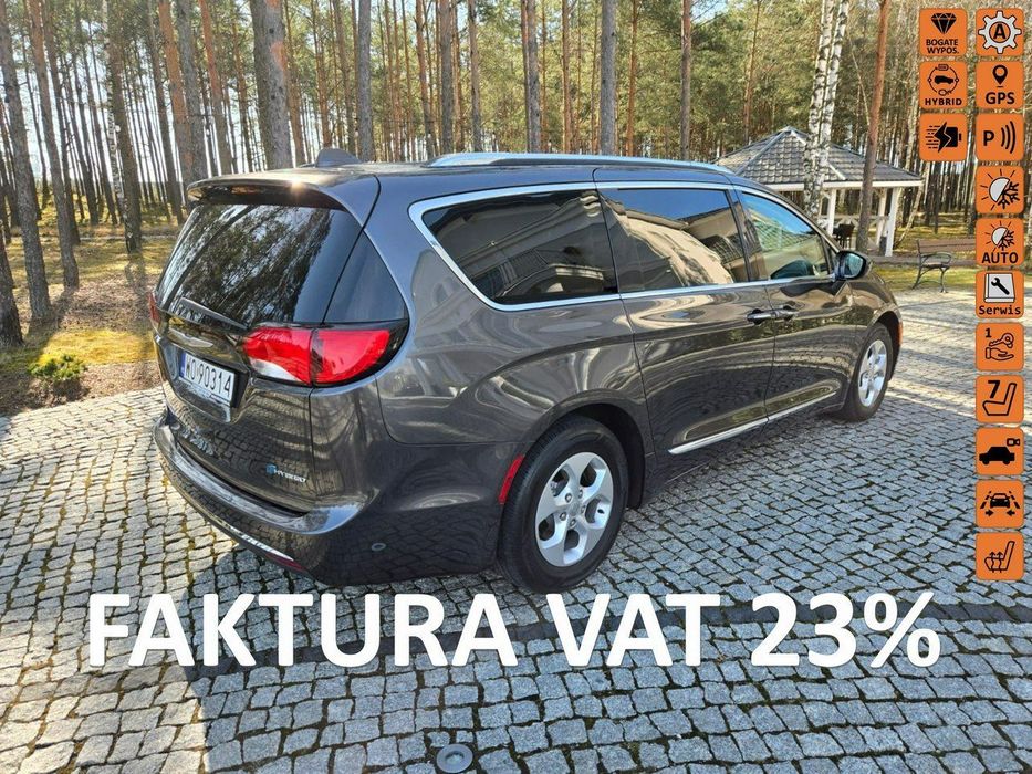 Chrysler Pacifica F.VAT Pacifica Hybrid z 2018 roku Hybrid 3.6 f.vat hybryda plug-in