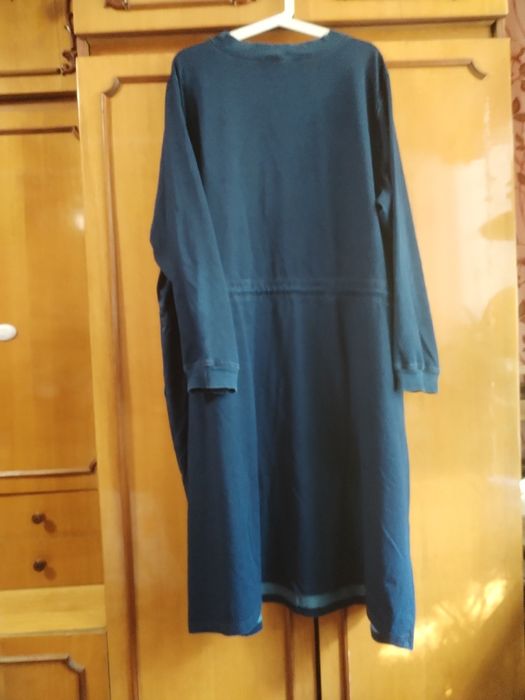 Джинсова сукня великого розміру