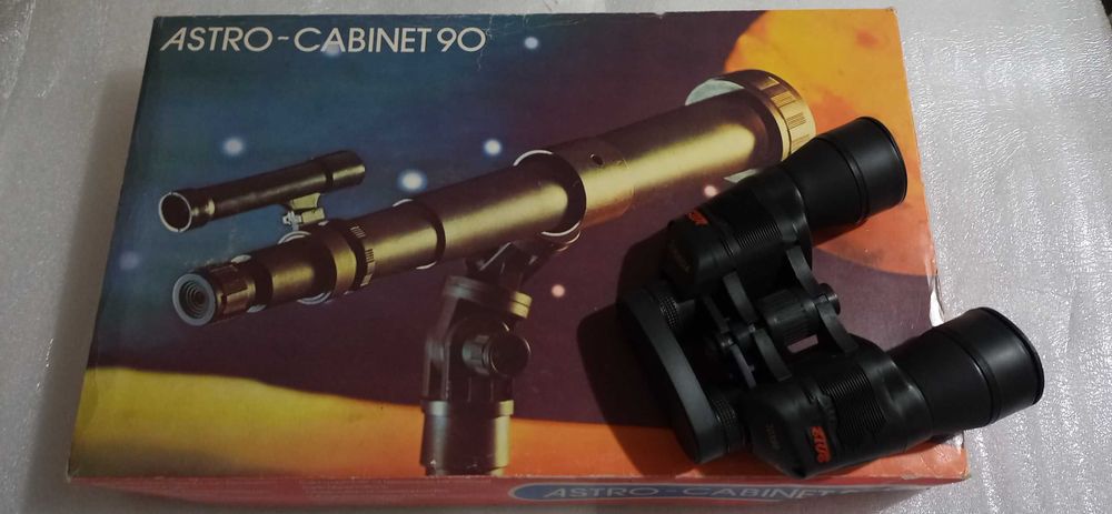 Lornetka , teleskop do samodzielnego składania ASTRO-GABINET 90 DDR