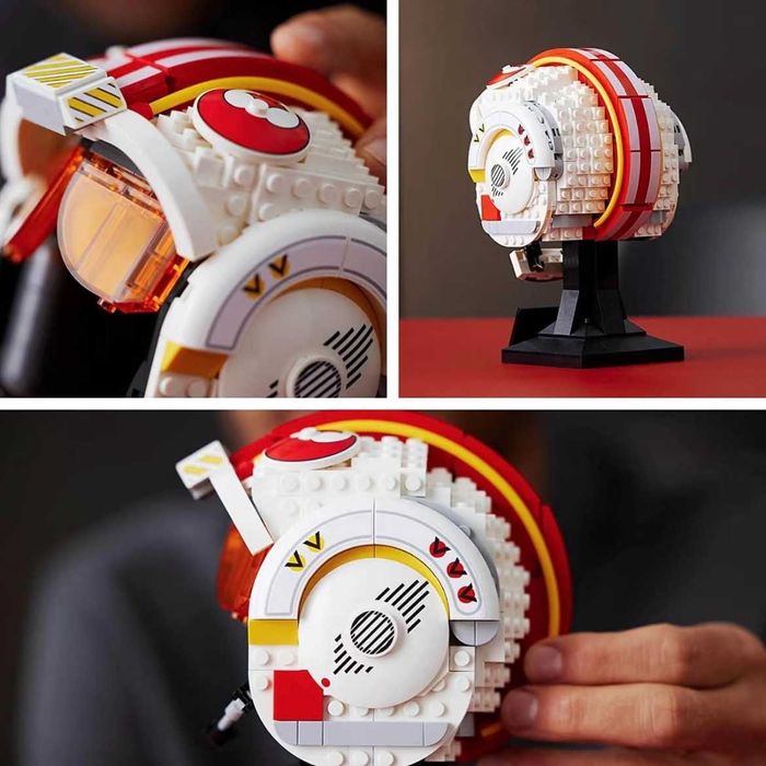 Nowe Klocki Star Wars Hełm Luke'a SKYWALKERA kompatybilne z 75327