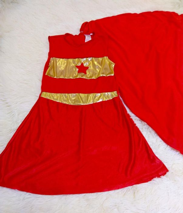 Платье супер женщины супер героини