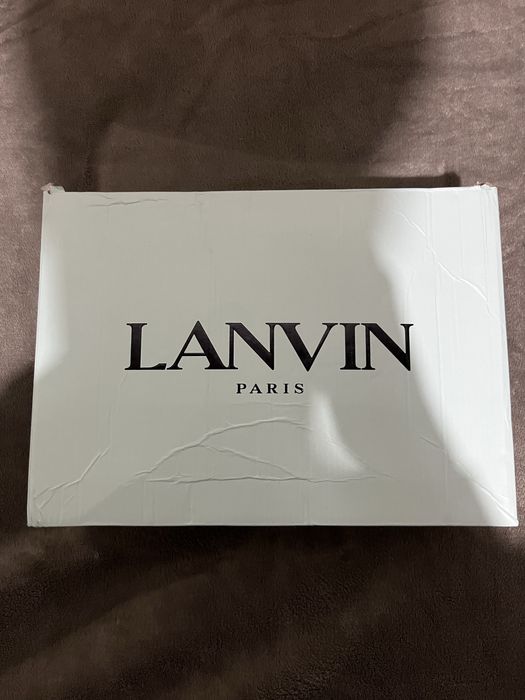 Кросівки lanvin curb
