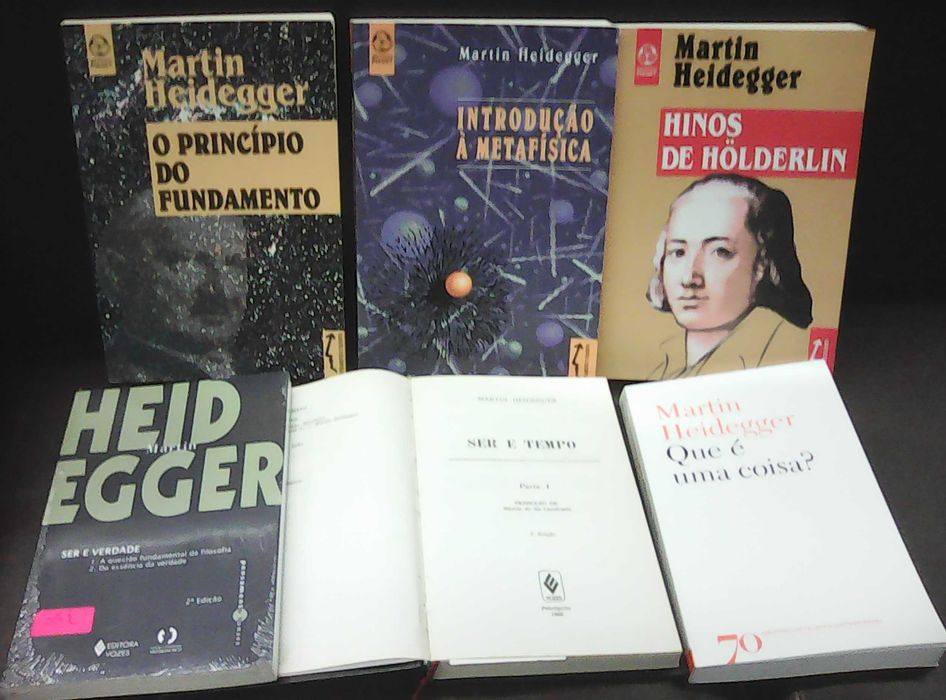 Heidegger, Julia Kristeva e Lyotard - pack de livros