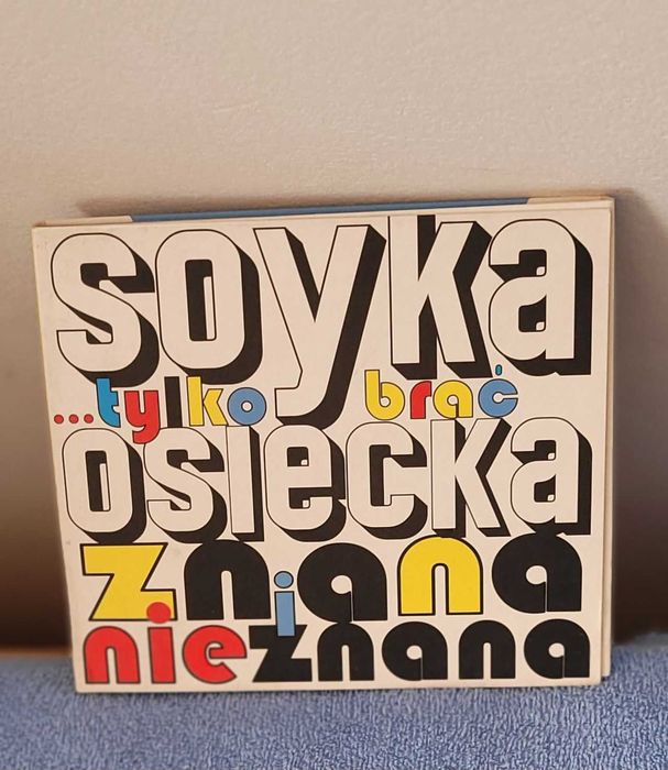 Płyta album Soyka tylko brać Osiecka znana i nienana poezja