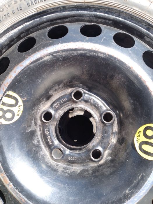 Докатка запаска Opel Vectra Astra Zefira 5x110 r16