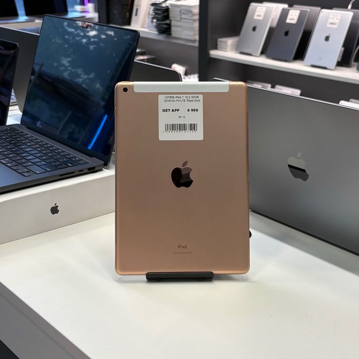 Планшет iPad 7 10.2” 32GB Wi-Fi + LTE • ГАРАНТІЯ • СТАН 9.9/10 107509