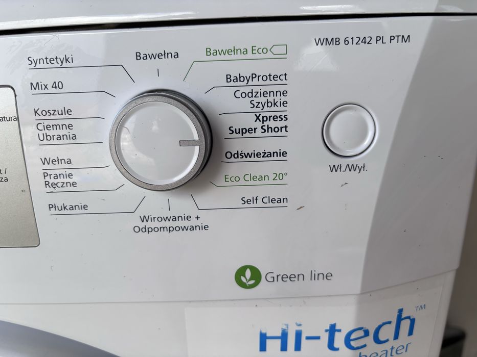 Sprzedam pralke Beko WMB 61242 PL PTM uszkodzona