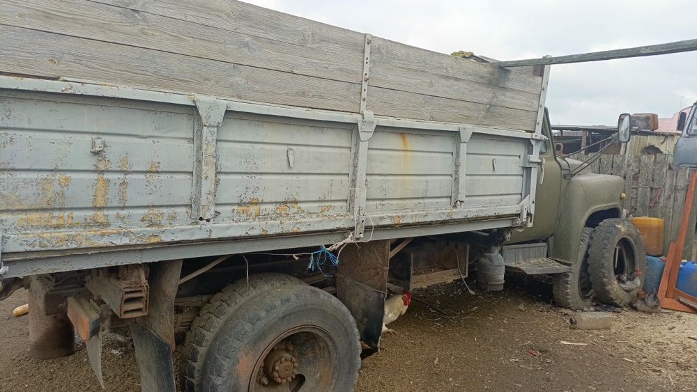 Газ53 самоскид на ходу