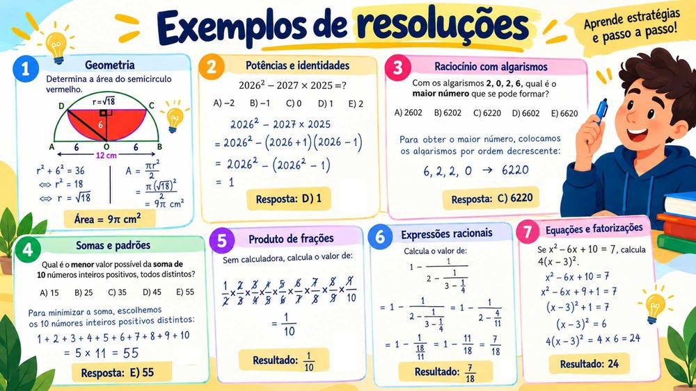 Explicações de Matemática – Presencial e Online