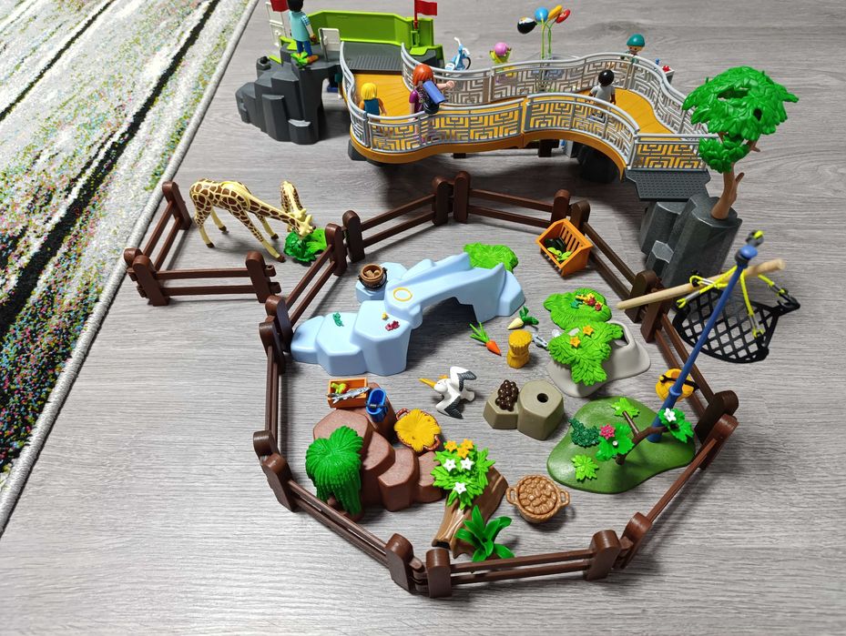 Playmobil плеймобіл зоопарк, величезний ігроленд
