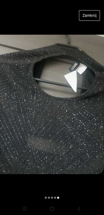 Błyszcząca sukienka H&M