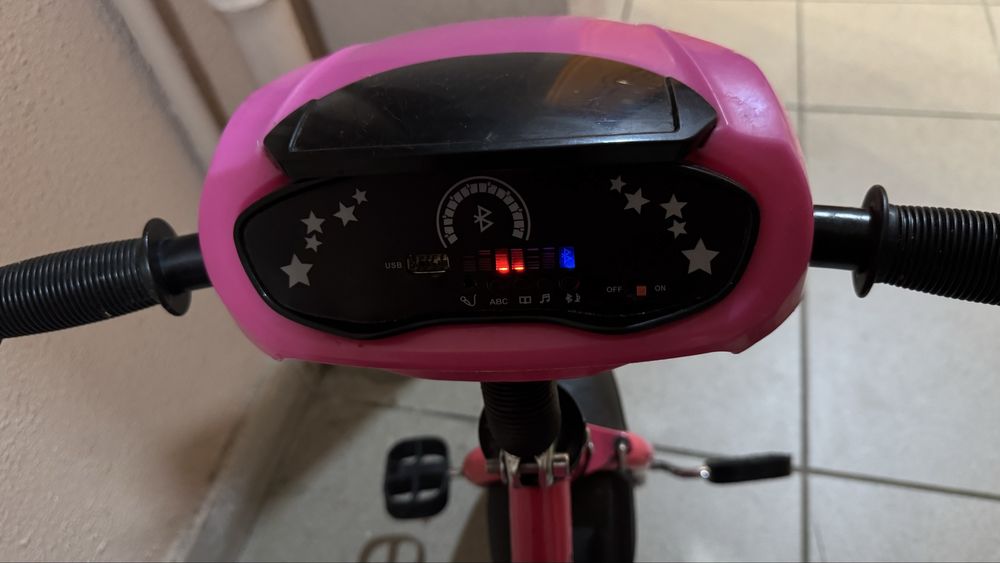 Триколісний дитячий велосипед Turbo Trike з батьківською ручкою