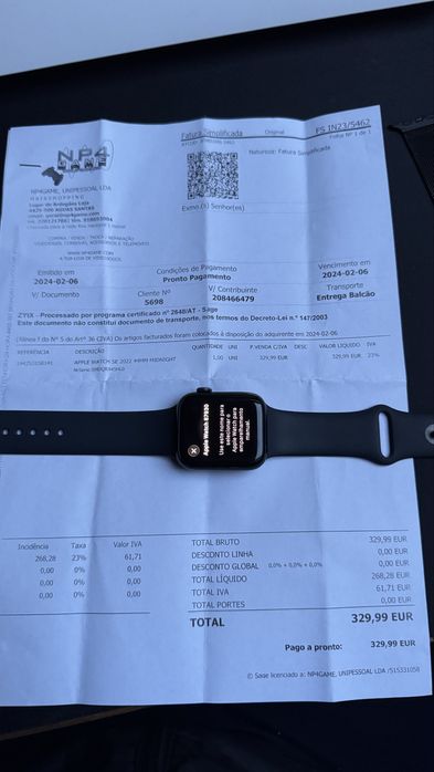 Apple watch se (gen 2) 44mm