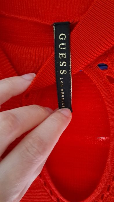 Vestido Guess vermelho