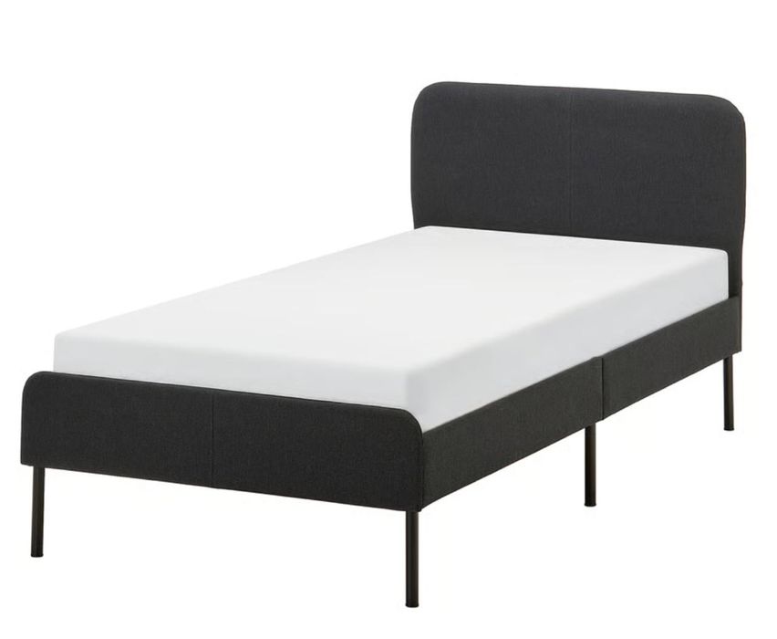 Ikea bed and mattress slattum and vesteroy
