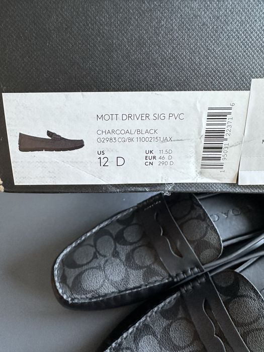 Чоловічі туфлі Coach