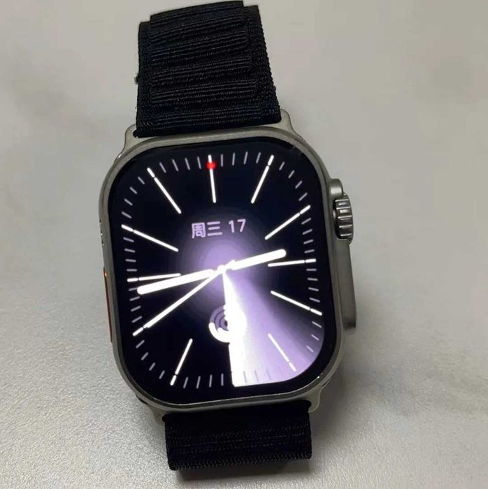 Качественные смарт часы T900 Ultra-2 (49 мм) с AMOLED экраном на руку