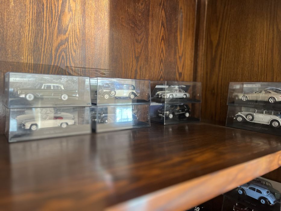 Colecao Mercedes 50 carros