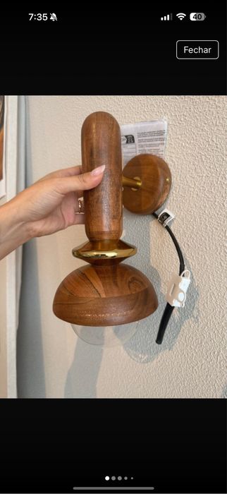 Lampada maison du monde madeira nova