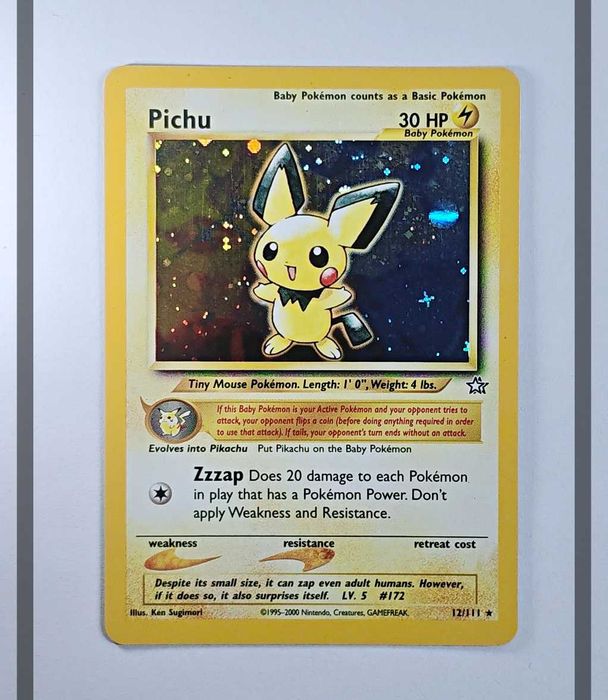 Pichu 12/111 NG Pokemon ENG-NM
