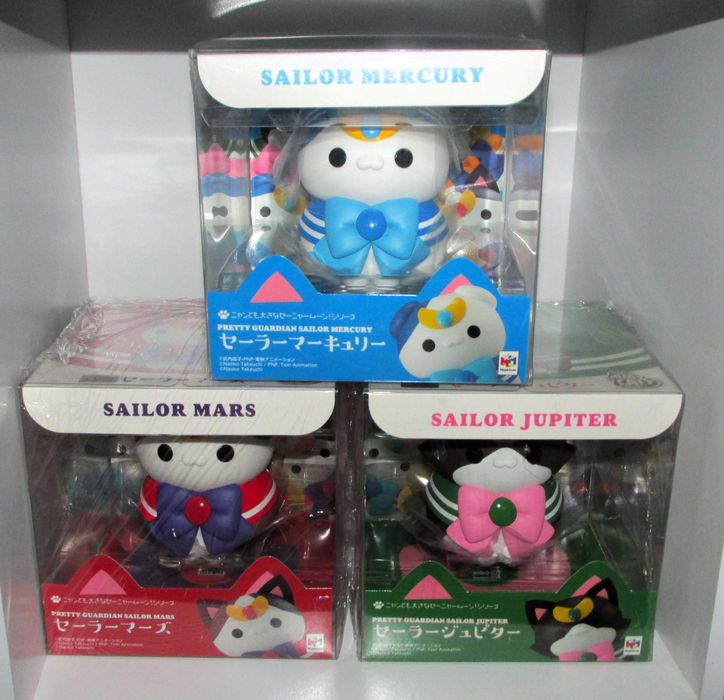Pretty Guardian Sailor Mars & Mercury & Jupiter Novo/Selado64739561656962120