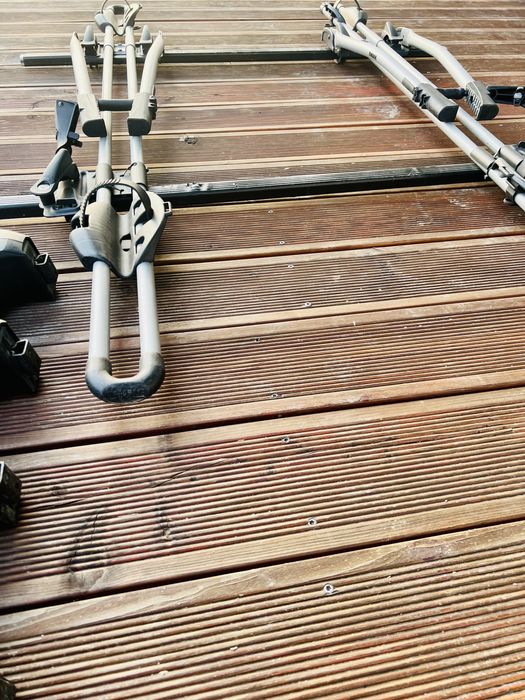 Bagażnik rowerowy Thule na dach BMW e60