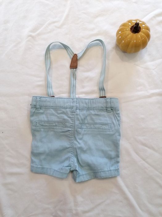 Calções Azuis Claros de Bebé Menino