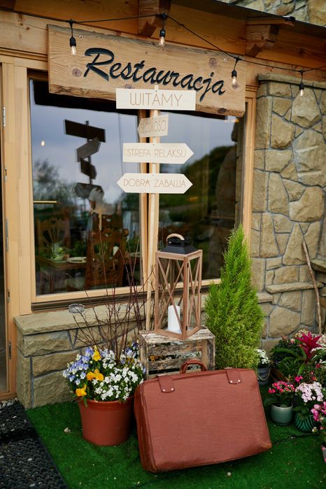 Dekoracja weselna w stylu boho