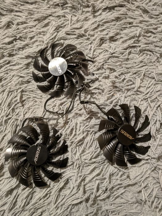 Продам б/у Вентилятори (Кулери) для Відеокарти AORUS
