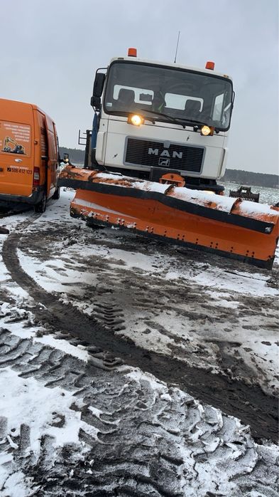 Man 4x4  wywrotka pług