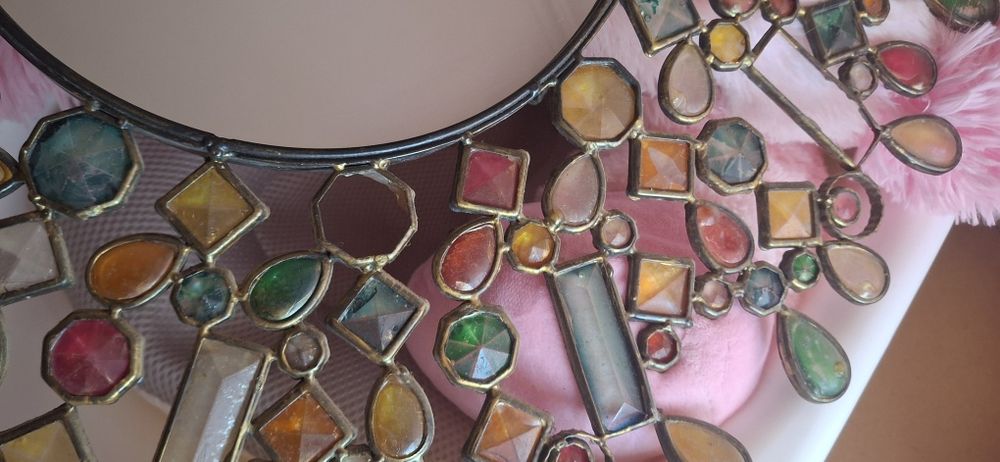 Espelho de Parede Sol Vintage / Boho - 59 cm (Para Restauro)
