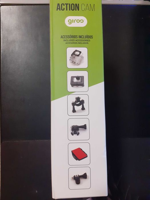 Go Pro HD 1080 c/ acessórios     (nova c/ defeito de fábrica )