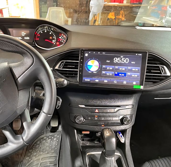 Rádio Peugeot 308 Android 14 com GPS (Novo)
