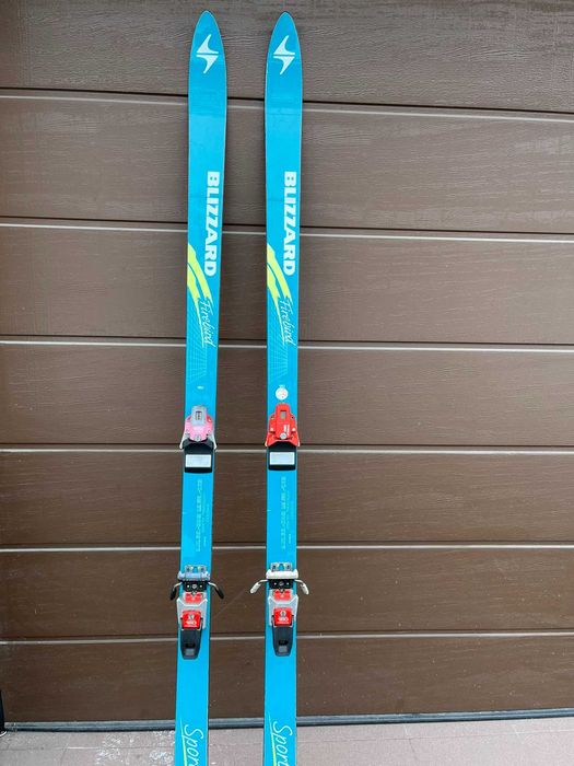 Klasyczne narty zjazdowe BLIZZARD 180 cm z wiązaniami