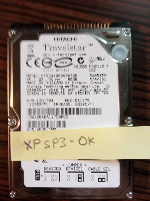 HDD IDE 2.5 160GB Hitachi