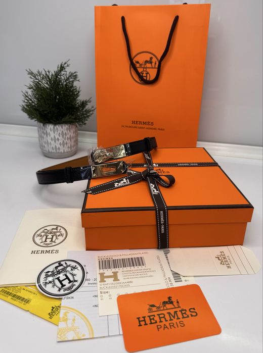 Пояс Hermes чорна шкіра із золотою пряжкою пояс ерме , ермес пояс фіксуючий, ремень