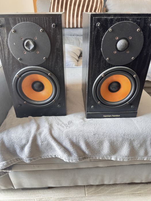 Colunas harman kardon vintage a funcionar na perfeicao , som imaculado