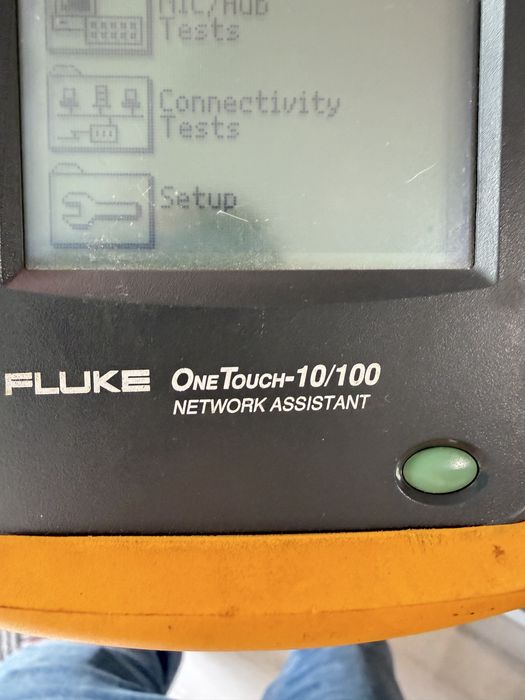 Fluke OneTouch-10/100 Network Assistant urządzenie tester sieciowy