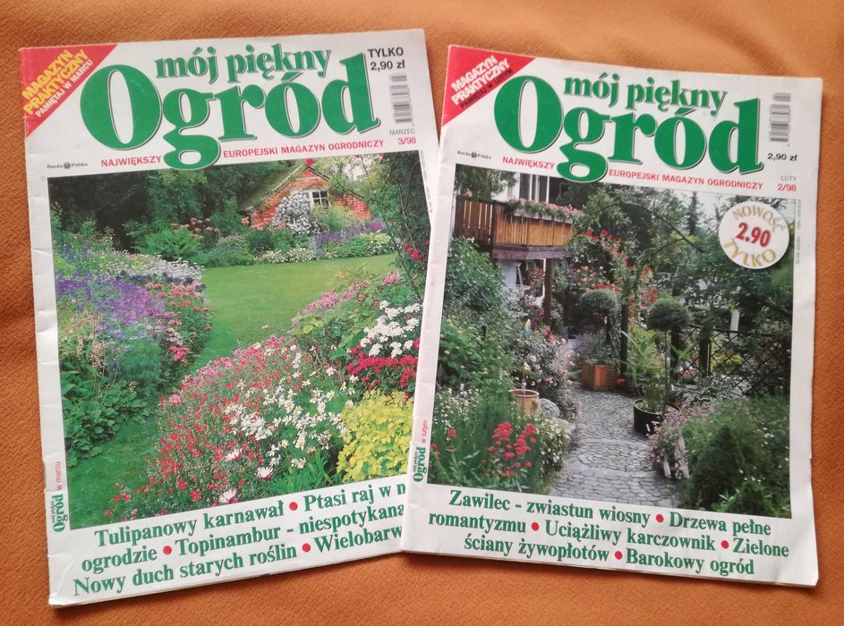 Mój piękny ogród czasopismo,praktyczny magazyn 2egz.