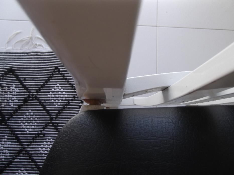 Mesa de sala de jantar, octogonal, em mármore, preta e branca - peça o