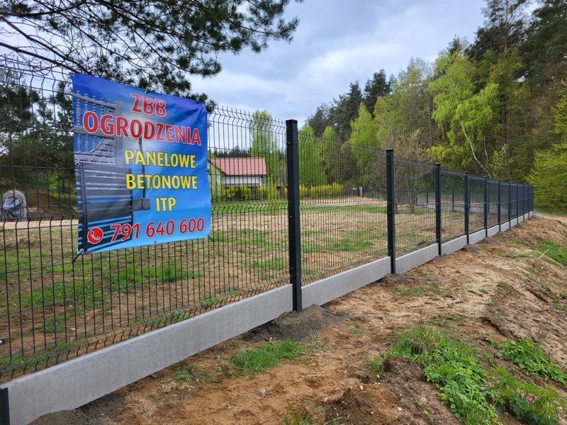 PROMOCJA ! Ogrodzenie panelowe z montażem!