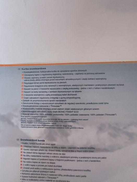 Kurtka snowboardowa Crivit Sport plus rękawice