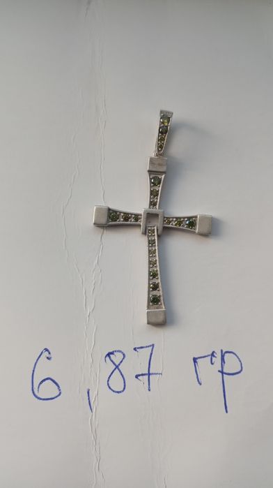 Крестик серебряный