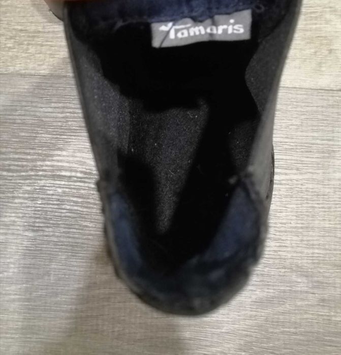 Ботинки жіночі шкіряні Tamaris 38р.