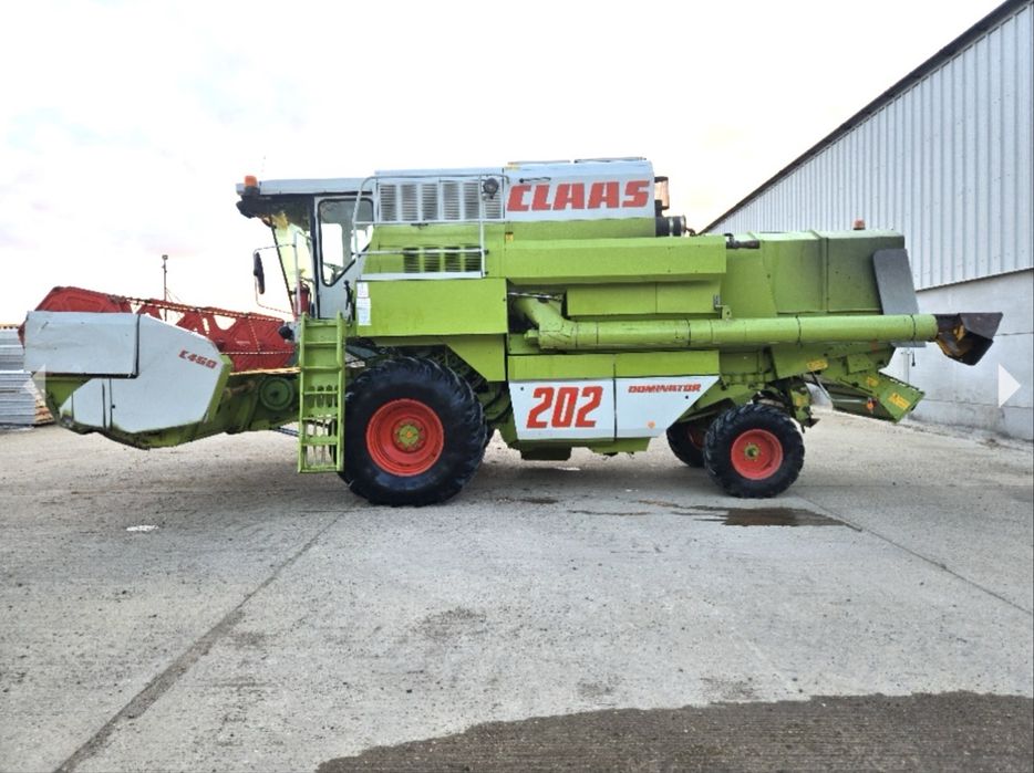 Claas mega 202 комбайн