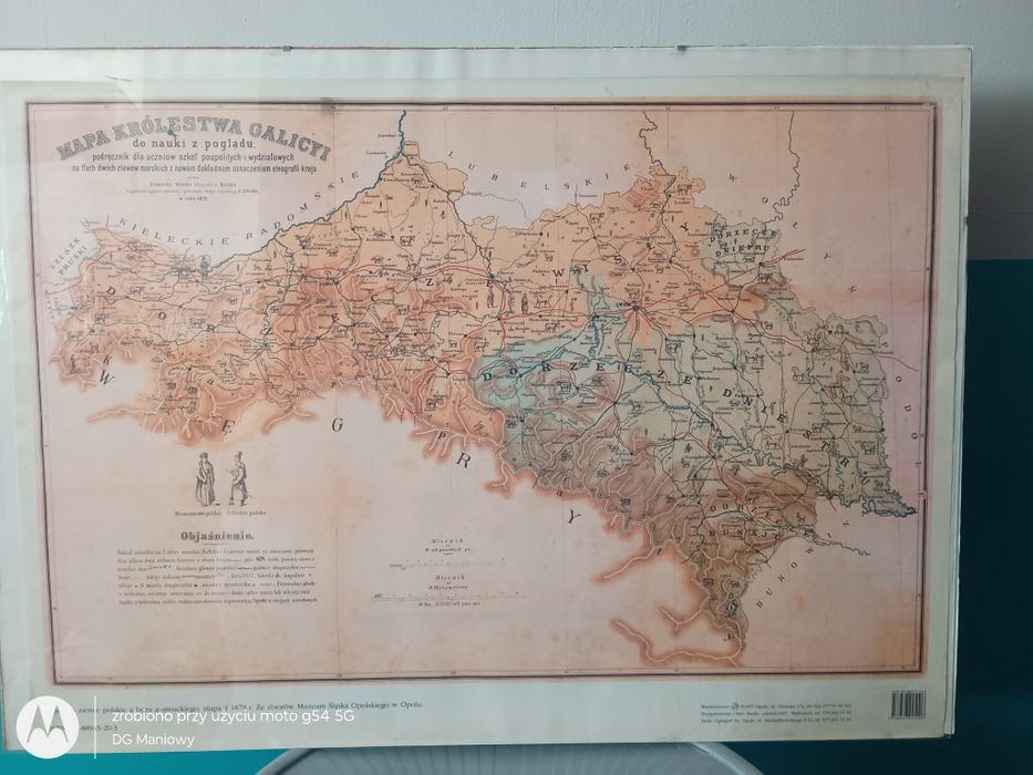 Mapa Królestwa Galicyi