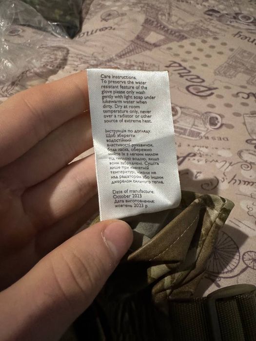 Рукавиці Combat warm weather Великобританія рукавиці