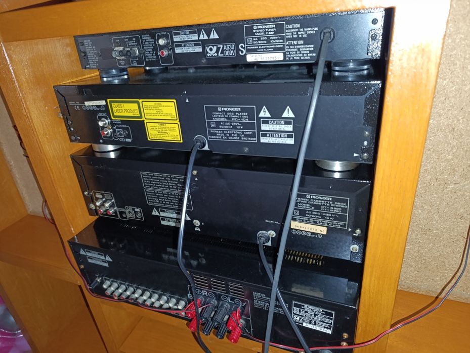 Zestaw Pioneer z Szafką RTV